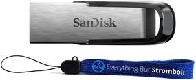 img 3 attached to 💾 SanDisk 512GB Ultra Flair USB 3.0 Flash Drive + Bonus Everything But Stromboli Lanyard - High Speed Memory Pen Drive (SDCZ73-512G-G46) Bundle