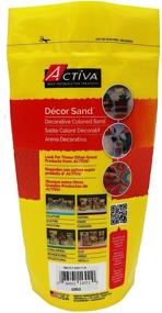 img 2 attached to 🔴 Brighten Your Space with ACTIVA Decor Sand, 5-Pound in Vibrant Red!