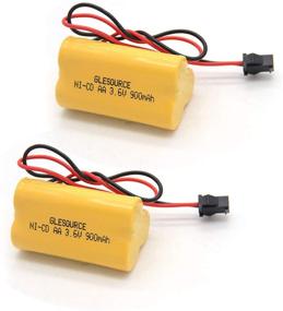 img 4 attached to GLESOURCE 3.6V 900mAh Emergency/Exit Light Battery Compatible for Lithonia 🔋 ELB-B001, ELBB001, Lithonia EU2 LED, Interstate ANIC1566, Unitech 0253799 (2 Pack)