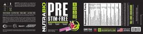 img 2 attached to NutraBio PRE Stim Free – Caffeine Free Pre Workout Powder - Enhanced Energy, Cognitive Focus, Improved Endurance - Clinically Formulated - Beta Alanine, Creatine - Dragonfruit Candy