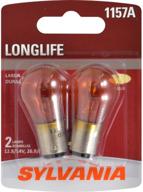 sylvania long life miniature 1157a amber bulb - perfect for park and turn lights (pack of 2) logo