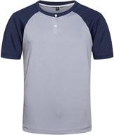 men's clothing - fashion summer t-shirt with henley sleeves in shirts logo