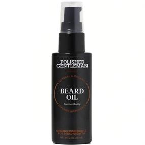 img 4 attached to 🧔 Organic Beard Growth Oil for Men - Infused with Cedarwood & Tea Tree Oil - Convenient Beard Dispenser and Pump - All-Natural Conditioner and Softener - Beard Thickening Spray (2 fl. oz) - Made in USA