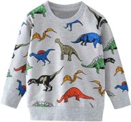 unionkk toddler cartoon t shirt dinosaur boys' clothing in tops, tees & shirts logo