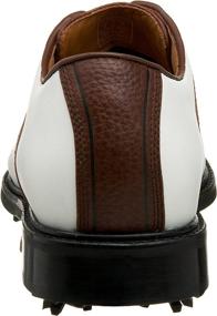 img 2 attached to 👞 Men's Pin Stripe Saddle Golf Shoe by Callaway: Ultimate Performance and Style