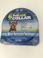 🐾 efficient and long-lasting protection: petlock 6 month collar for small pets logo