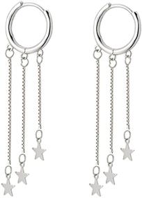 img 4 attached to 💎 Sophisticated SLUYNZ Sterling Silver Earrings: Gleaming Jewelry for Girls