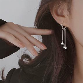 img 3 attached to 💎 Sophisticated SLUYNZ Sterling Silver Earrings: Gleaming Jewelry for Girls