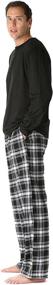 img 3 attached to Sleep in Comfort with Followme 44911 7 XL Pajama Pants Sleepwear