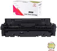 univirgin compatible toner cartridge replacement for canon 055 crg 055h toner cartridge for use in canon color image class mf740 series and lbp664cdw logo