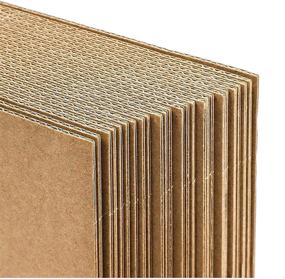 img 1 attached to 📦 High-Quality 2mm Strong Corrugated E-Flute Boards - Pack of 25 (8 x 10 in)