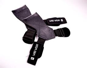 img 2 attached to 💪 WOD Wear Lifting Strap Grip Rubber Hand Grip Protectors - Boost Your PRs & Protect Wrists, Ideal for Powerlifting, Weightlifting, Bodybuilding - Unisex