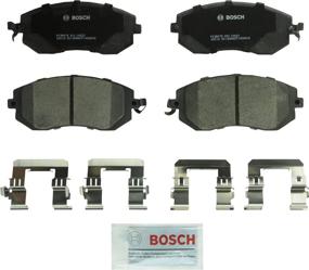 img 1 attached to Bosch BC1539 QuietCast Premium Ceramic Disc Brake Pad Set for Scion FR-S, Subaru BRZ, Crosstrek, XV Crosstrek, Forester, Impreza, Legacy, Outback, Toyota 86 (Front)