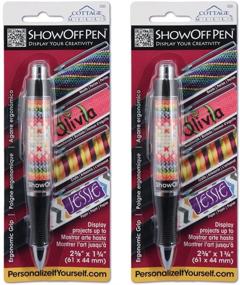 img 3 attached to 🖊️ ShowOff Pen - Unleash Creativity! Display Beads, Needlework, Paper Projects & More! - Twin Pack