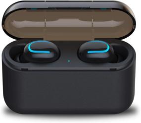 img 4 attached to Wireless Earbuds Mini TWS Bluetooth Headset Long Battery Life