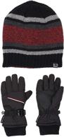 optimized for seo: zeroxposur elastic x large boys' accessories with reversible thinsulate for cold weather logo