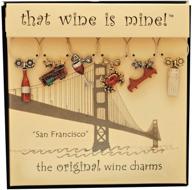 🍷 exquisite wine things 6 piece francisco painted set - elevate your wine experience! logo