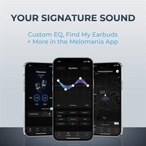 img 2 attached to 🎧 Наушники Cambridge Audio Melomania 1+: Полностью беспроводные Bluetooth 5.0, Hi-Fi звук, наушники-вкладыши для iPhone и Android с портативным зарядным кейсом - Черный