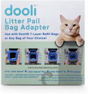 🐱 convenient cat litter pail bag adapter: compatible with litter genie - a perfect fit! logo