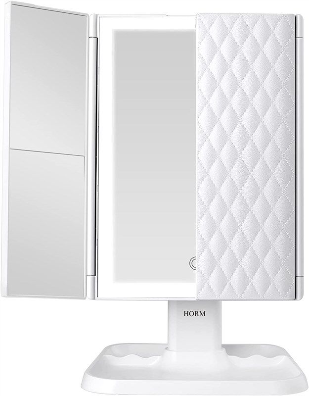 makeup mirror vanity lights magnification 로고