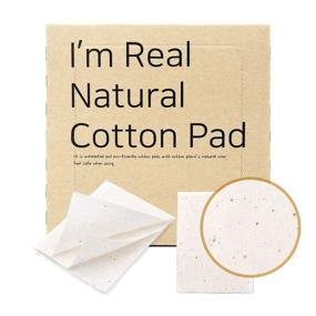 img 4 attached to 🧻 [VARUZA] Premium Unbleached Lint-Free Cotton Pads - 300 Count, Non-Fluorescent 3-Layered Facial Cotton Pads