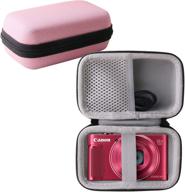 жесткий чехол werjia, совместимый с цифровыми камерами canon powershot sx720, sx620, sx730, sx740 g7x (чехол для хранения) логотип