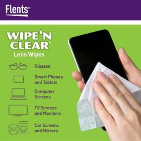 img 2 attached to Flents Clear Cleaning Wipes Count Vision Care