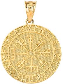 img 3 attached to Сертифицированный золотой компас Pantgram Vegvisir