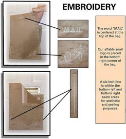 img 3 attached to 🐌 SNAIL SAKK: Mail Catcher for Mail Slots - CHOCOLATE. Say goodbye to mail clutter! Minimizes drafts, enhances privacy, and beyond. Hassle-free installation, no tools or screws required. Ideal for home, office, and garage doors. (Basket, Bag)