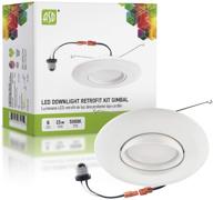 asd 6 inch led retrofit gimbal downlight: an efficient lighting solution for enhanced illumination logo