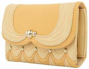 img 3 attached to 🌹 Disney Beauty and The Beast 30th Anniversary Belle Cosplay Loungefly Flap Wallet