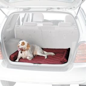 img 4 attached to 🐶 Versatile Burgundy Covercraft Universal Pet Pad - Protect Your Bucket Seat in Style!