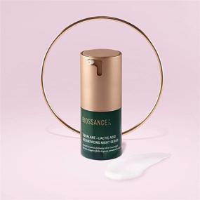 img 2 attached to Biossance Illuminate Overnight Bundle: Squalane + Omega Repair Cream (1.6 oz), Lactic Acid Resurfacing Night Serum (0.5 oz), and Marine Algae Eye Cream (0.1 oz) - Exfoliate, Brighten, and Hydrate