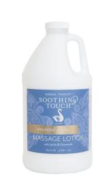 img 1 attached to 🧴 Soothing Touch Unscented Jojoba Massage Lotion - Large 1/2 Gallon Size for Ultimate Relaxation