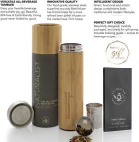 img 3 attached to Teabloom All Beverage Travel Tumbler Eco Friendly