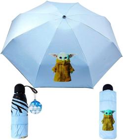 img 4 attached to Jesokiibo Travel Umbrella in Cartoon Style