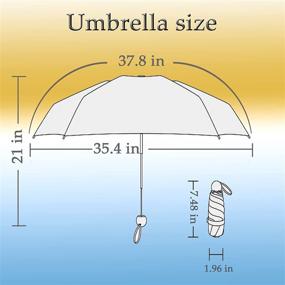 img 3 attached to Jesokiibo Travel Umbrella in Cartoon Style