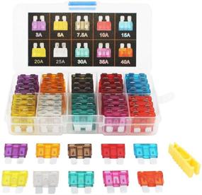 img 4 attached to 🚗 80 PCS Assorted Standard Blade Fuse Set for Cars, Trucks, SUVs, and Home Use - Includes 3/5/7.5/10/15/20/25/30/35/40 AMP Fuses for Easy Replacement