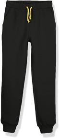 img 1 attached to 👖 Heather Unisex Sweatpant with Pockets - Boys' Pants