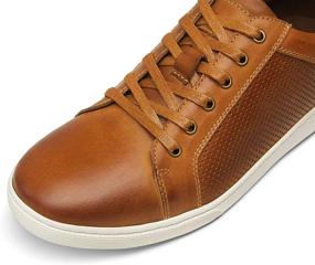 img 3 attached to 👞 JOUSEN Business Men's Shoes: Breathable Leather Fashion Sneakers for Optimal Style and Comfort