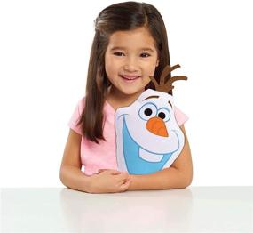 img 3 attached to 🧸 Olaf Plush Pillow Buddy Toy for Kids - Disney Frozen 2 Character Head, Soft 16.5-Inch, by Just Play