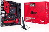 🎮 asus tuf gaming b550m-zaku (wi-fi) amd am4 atx gundam edition gaming motherboard - pcie 4.0, dual m.2, 8+2 power stages, intel wifi 6, 2.5 gb lan, usb 3.2 gen 2 type-a and type-c logo