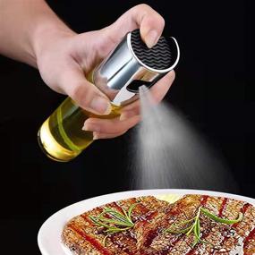 img 3 attached to Portable Olive Oil Sprayer Mister: Versatile Kitchen Gadget for Air Fryer, BBQ, Salad, Baking & More!