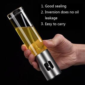 img 1 attached to Portable Olive Oil Sprayer Mister: Versatile Kitchen Gadget for Air Fryer, BBQ, Salad, Baking & More!