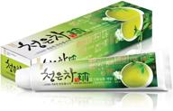 🦷 korean oral care dental clinic 2080 chunghuntea herbal tea toothpaste 4.58 oz/130 grms x 3 logo