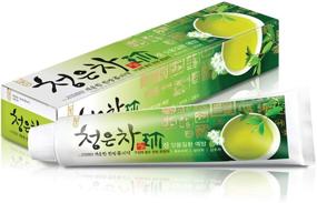 img 4 attached to 🦷 Korean Oral Care Dental Clinic 2080 ChunghunTea Herbal Tea Toothpaste 4.58 Oz/130 grms x 3
