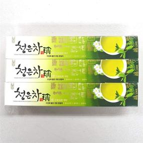 img 3 attached to 🦷 Korean Oral Care Dental Clinic 2080 ChunghunTea Herbal Tea Toothpaste 4.58 Oz/130 grms x 3