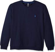 👕 izod advantage performance crewneck sweatshirt: stylish comfort for active lifestyles logo