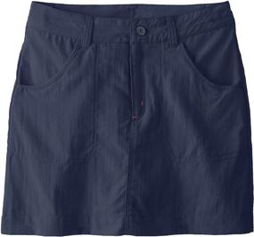 img 3 attached to Columbia Sportswear Girl's Silver Ridge III Skort (Youth): The Perfect Combination of Style and Functionality