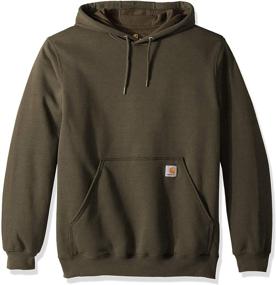 img 2 attached to Carhartt Midweight Hooded Sweatshirt X Large Men's Clothing in Active